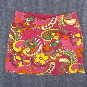Vintage Limited Too Flower Power Skirt Skort‎ Size 3J Girls Youth Retired